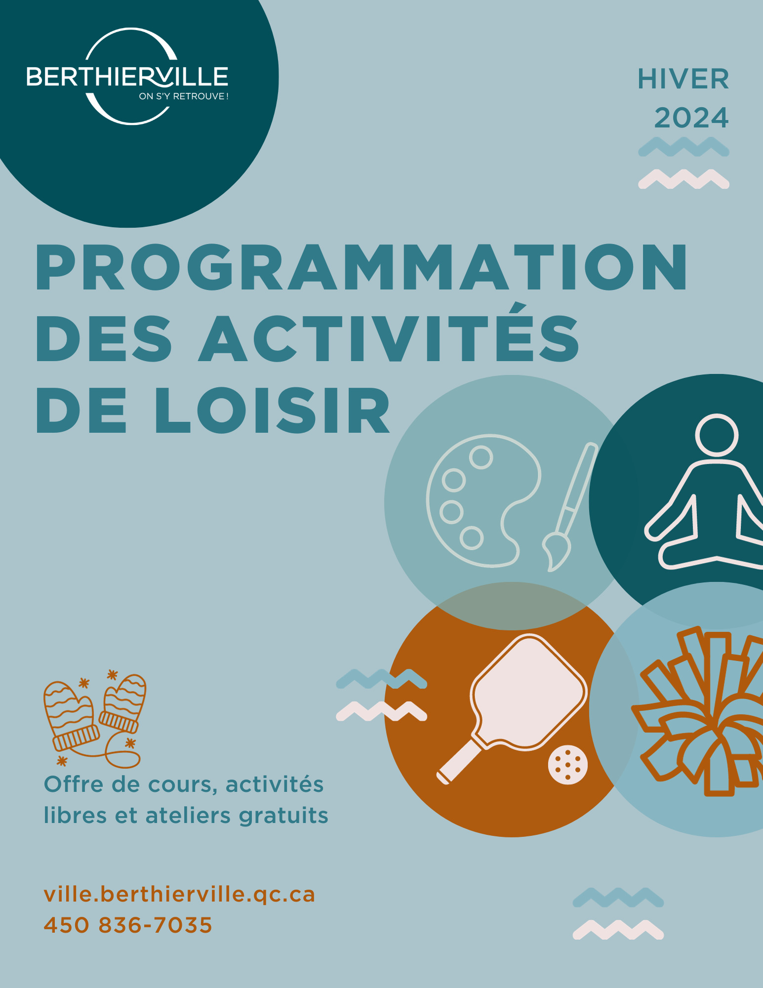 Programmation Hiver 2024 Ville de Berthierville